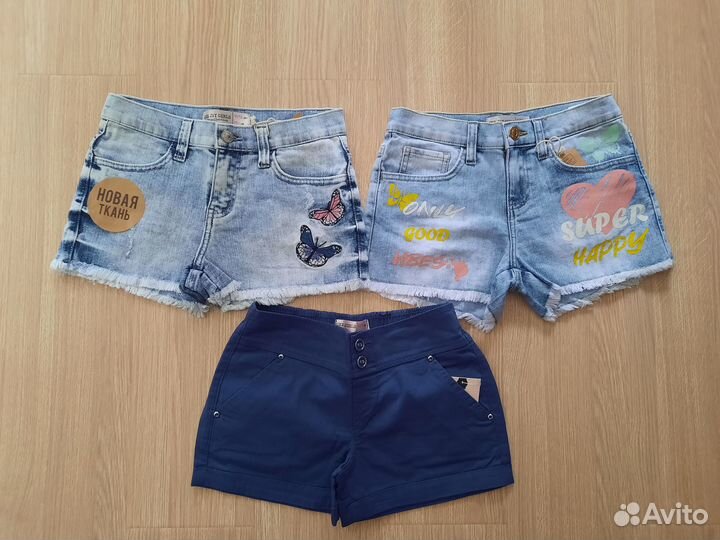Шорты джинсовые на девочку Gloria jeans р.152новые