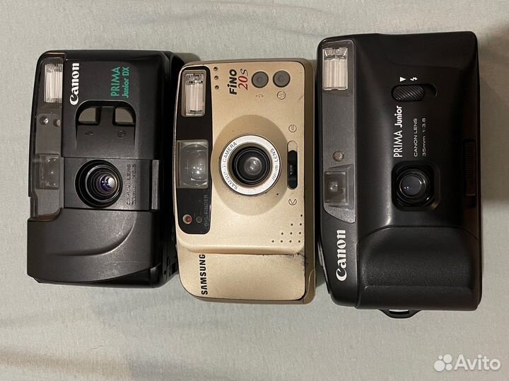 Плёночные фотоаппараты мыльницы на запчасти