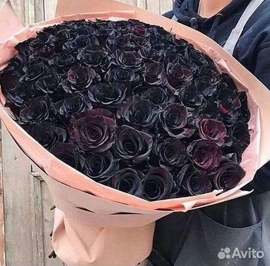 Чёрные розы. Цветы Букеты с доставкой