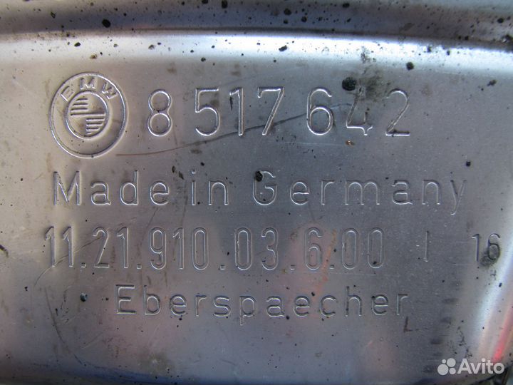 BMW F10 F11 глушитель выхлоп Disel 2010+