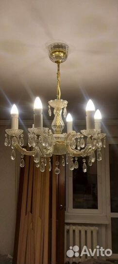 Люстра хрустальная