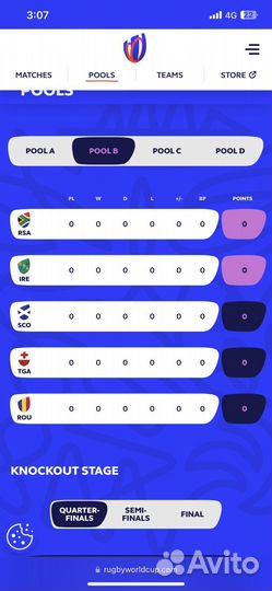 Билеты на чемпионат мира по регби