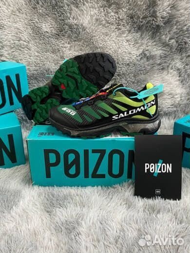 Salomon хт 4 Зеленые Оригинал Poizon