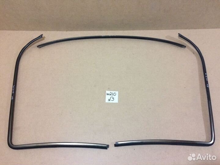 Молдинги Mercedes w210