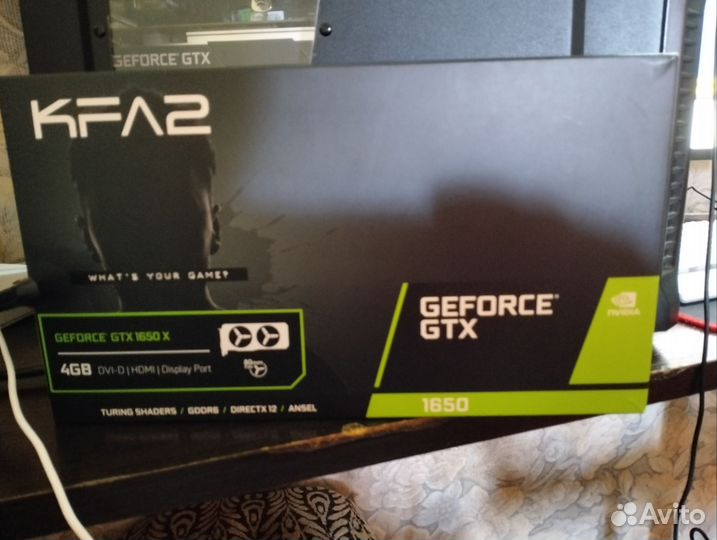 Видеокарта gtx1650