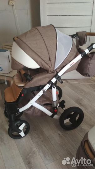Коляска 2 в 1 bebe mobile movo