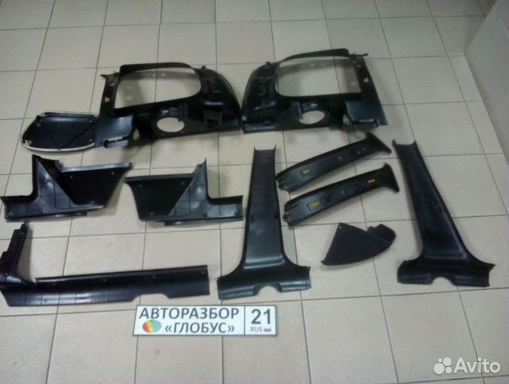 Пластик обшивка накладка Chevrolet Niva Нива