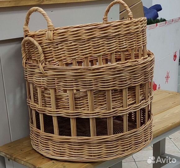 Плетеные корзины, системы хранения