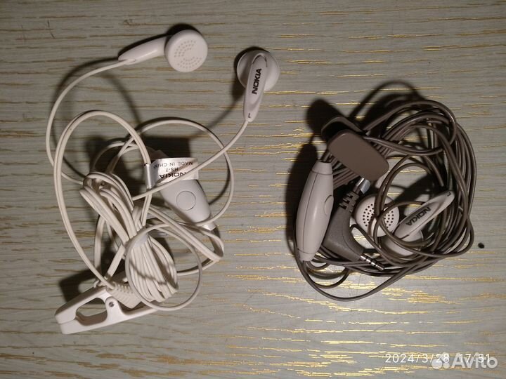 Гарнитура nokia и Sony Ericsson б/у
