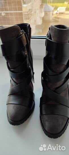 Ботильоны натуральная кожа