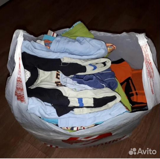 Вещи пакетом на мальчика 116 122