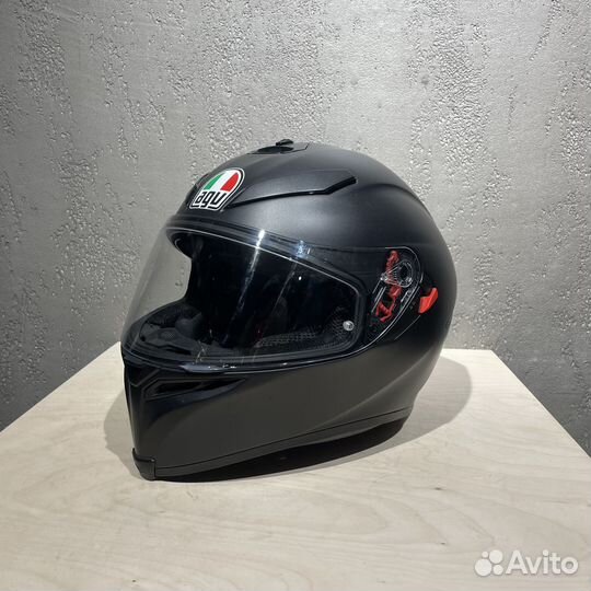 Мотошлем AGV K-5 S Black Matt, размер XL (61-62 см