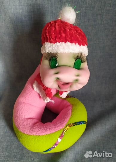 Игрушка змея символ года 2025