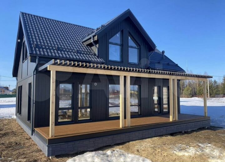 Дом 154 м² на участке 6 сот.