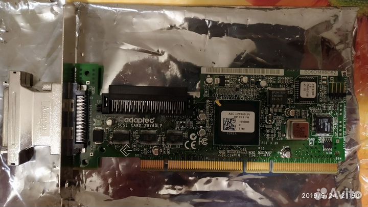 Контроллер Adaptec scsi Card 29160LP