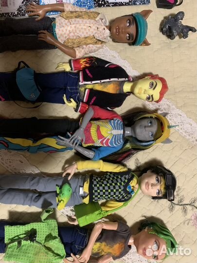 Куклы Монстер Хай Мальчики