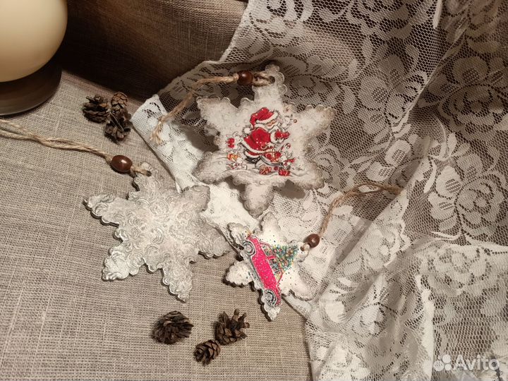 Новогодние игрушки набор