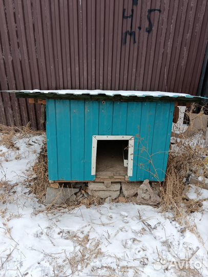 Будка для собаки утепленная
