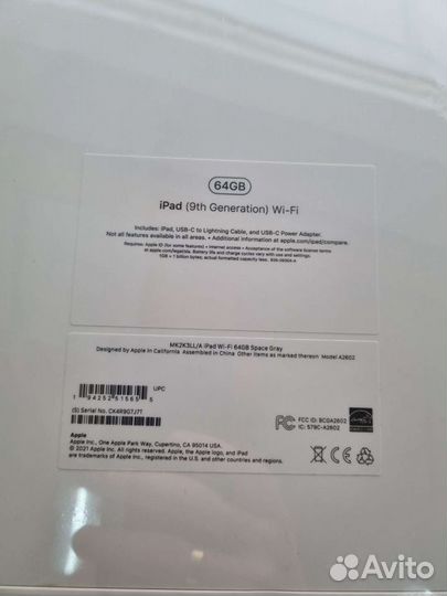 Apple iPad 9 64 wi-fi