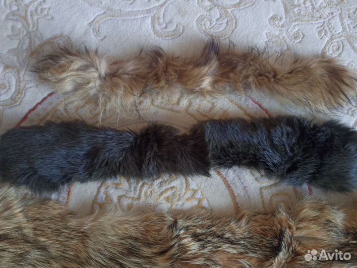 Меховые шкурки и мех от капюшонов