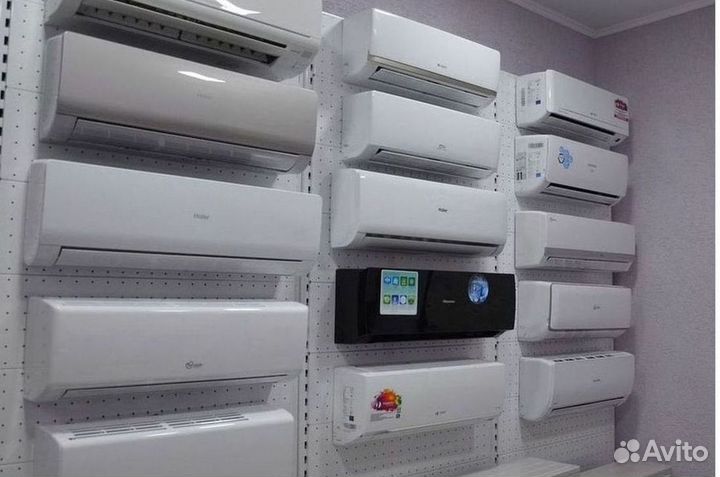 Кондиционеры с монтажом