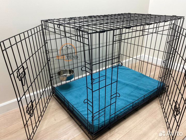 Клетка для собак №4 (93х65х70 см) с поддоном