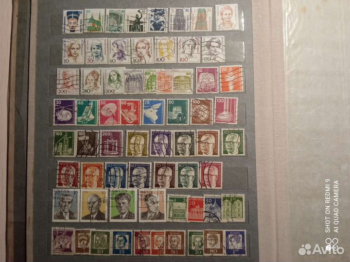 1.Почтовые марки Германии. 2.Космос