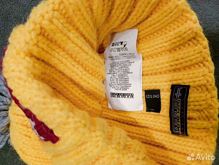 Шапка napapijri оригинал one size