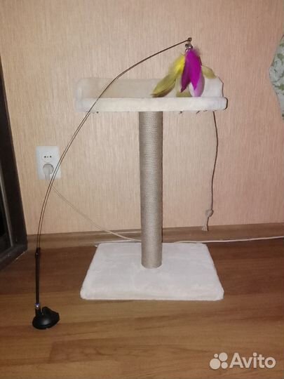 Когтеточка с лежанкой