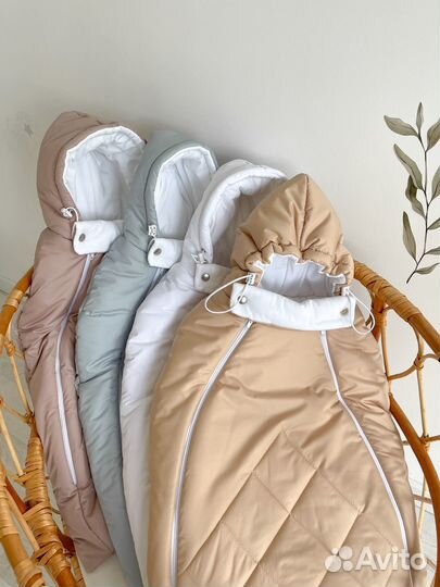 Конверт в коляску осень-зима