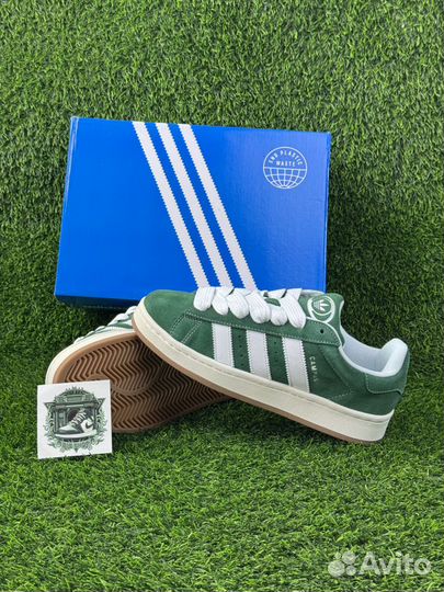 Кроссовки Adidas Campus зеленые / 41-45