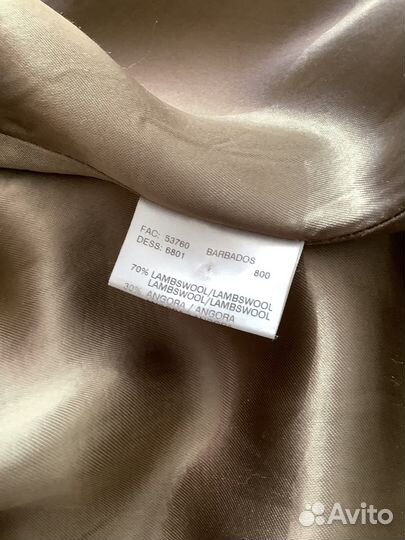 Пальто шерсть