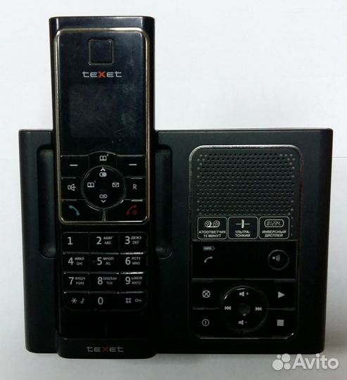 Базовый блок texet TX-D7400 с телефонной трубкой