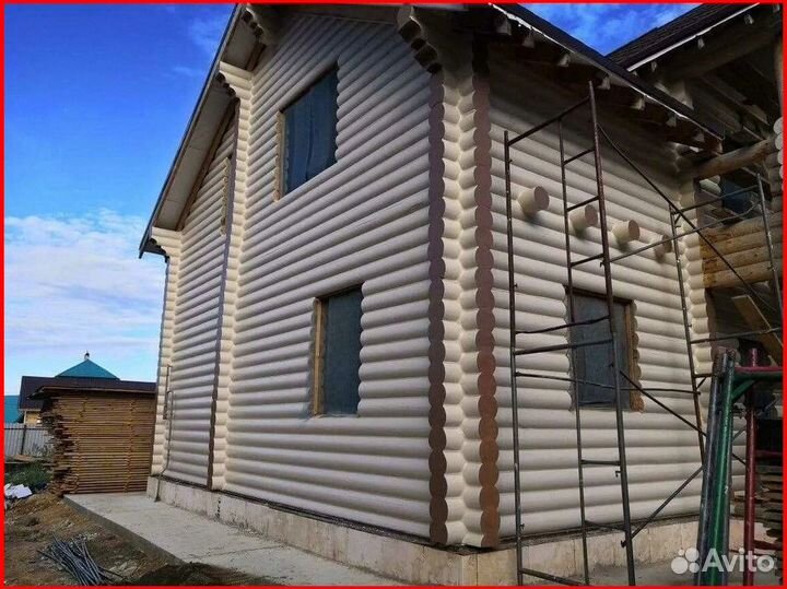 Фасад дома из сайдинга