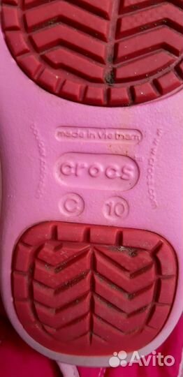 Сапоги crocs для девочки 27