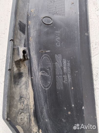 Накладка заднего бампера LADA Granta (Лифтбэк)