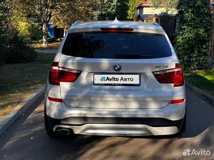 BMW X3 2.0 AT, 2017, 144 000 км