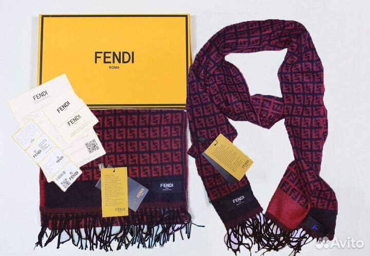 Мужской шарф Fendi