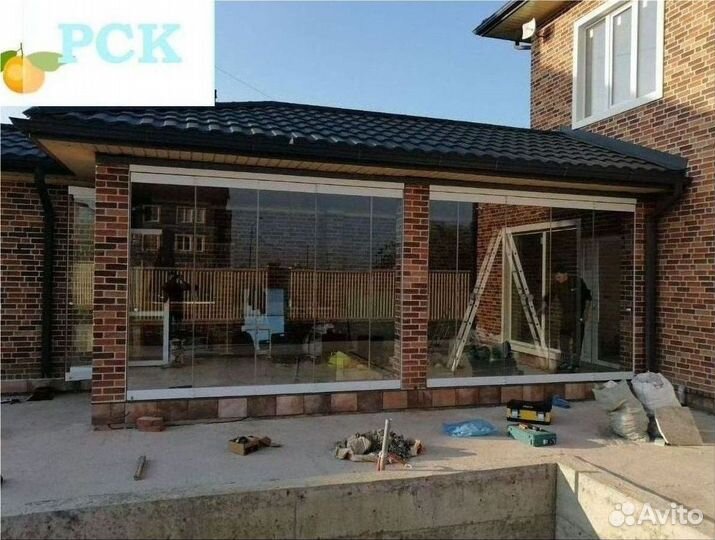 Остекление крыльца