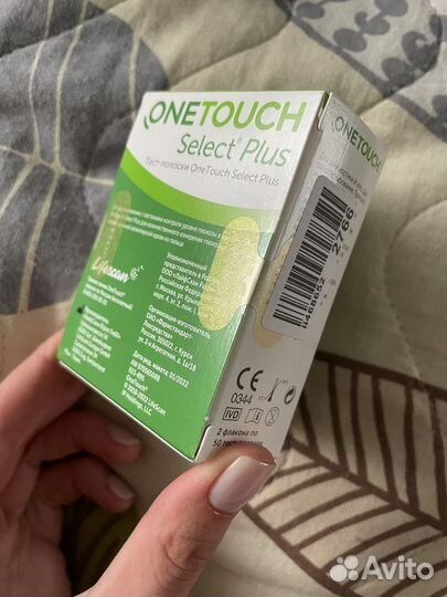 Глюкометр one touch select plus