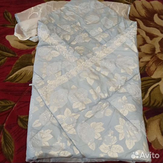 Конверт на выписку для мальчика зимний