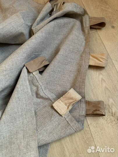 Штора на липучках