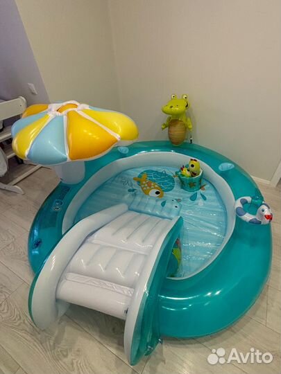 Бассейн детский intex игровой центр Аллигатор