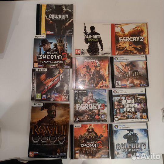 Компьютерные игры DvD