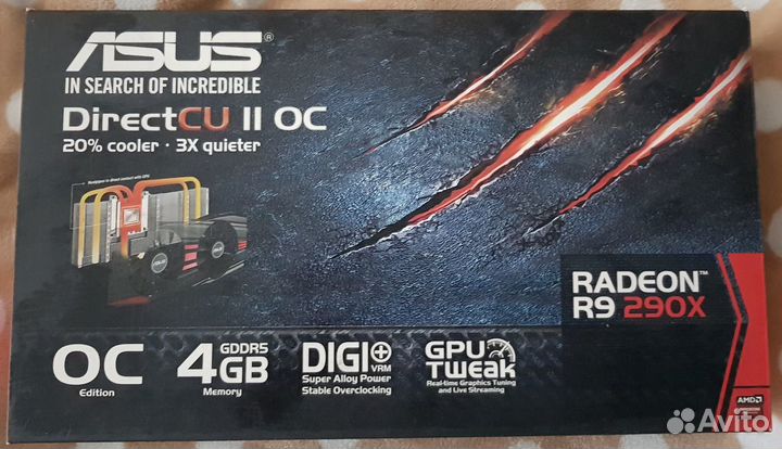 Asus R9 290X dc2oc-4GD5