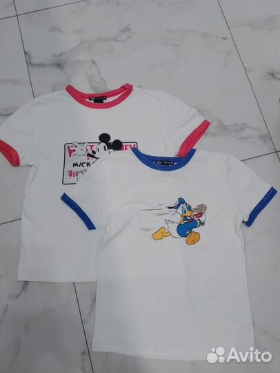 2 футболки Zara xs