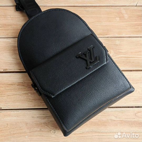 Мужская сумка Louis Vuitton натуральная кожа новая