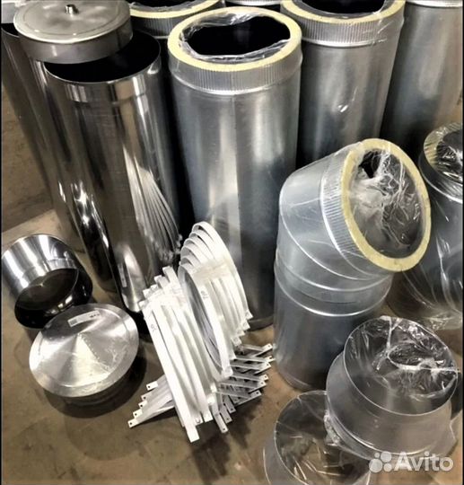 Трубы из нержавейки для котла, бани, камина