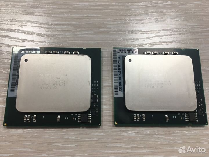 2 Процессора Intel Xeon E7540