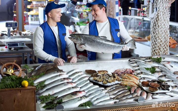 Магазин рыбы и морепродуктов с постоянной прибылью